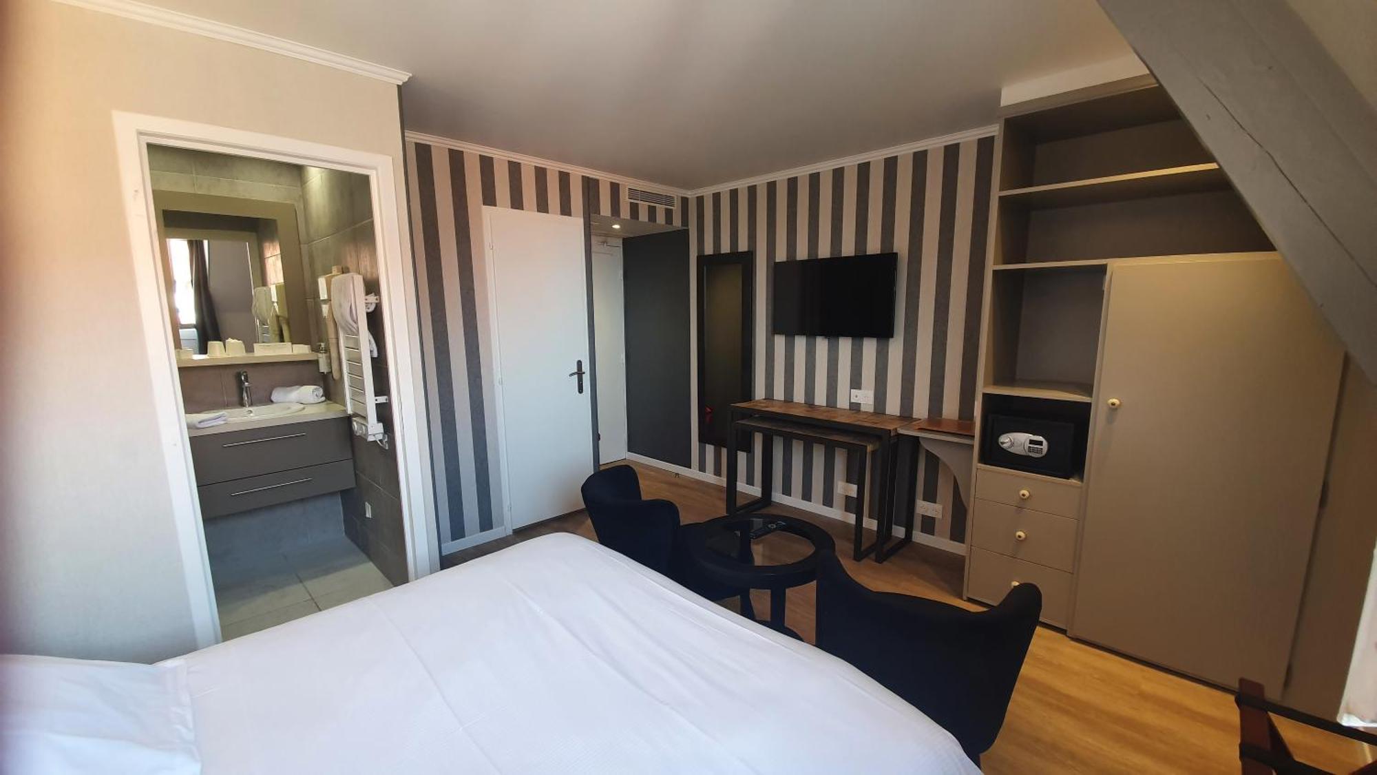 Le Trophee Boutique Hotel Spa- La Loggia Appart'Hotel Deauville Szoba fotó