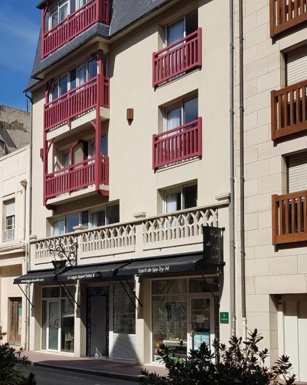 Le Trophee Boutique Hotel Spa- La Loggia Appart'Hotel Deauville Kültér fotó